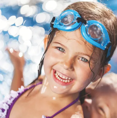 Shaded Kids Pool