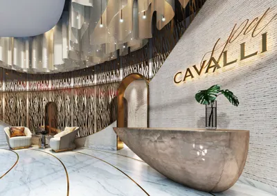 Cavalli Branded Lobby