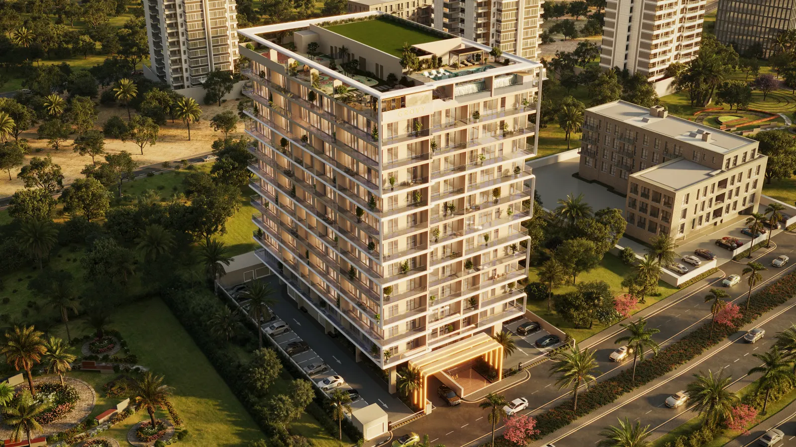 Rivo by Grovy Developers in Dubailand Residence Complex
