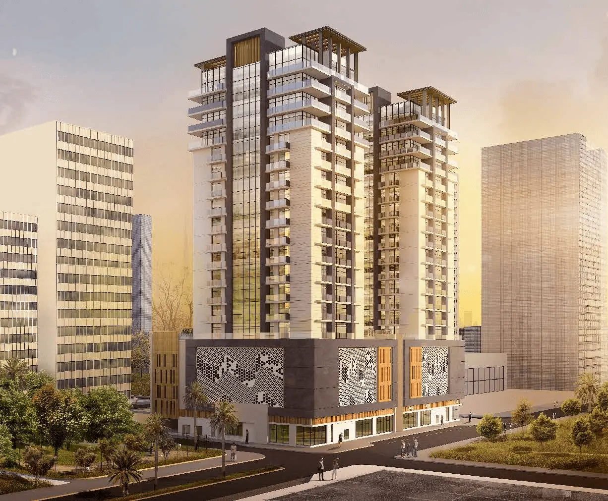 7 Park Central By Meteora by Meteora Developers in JVC (Jumeirah Village Circle)