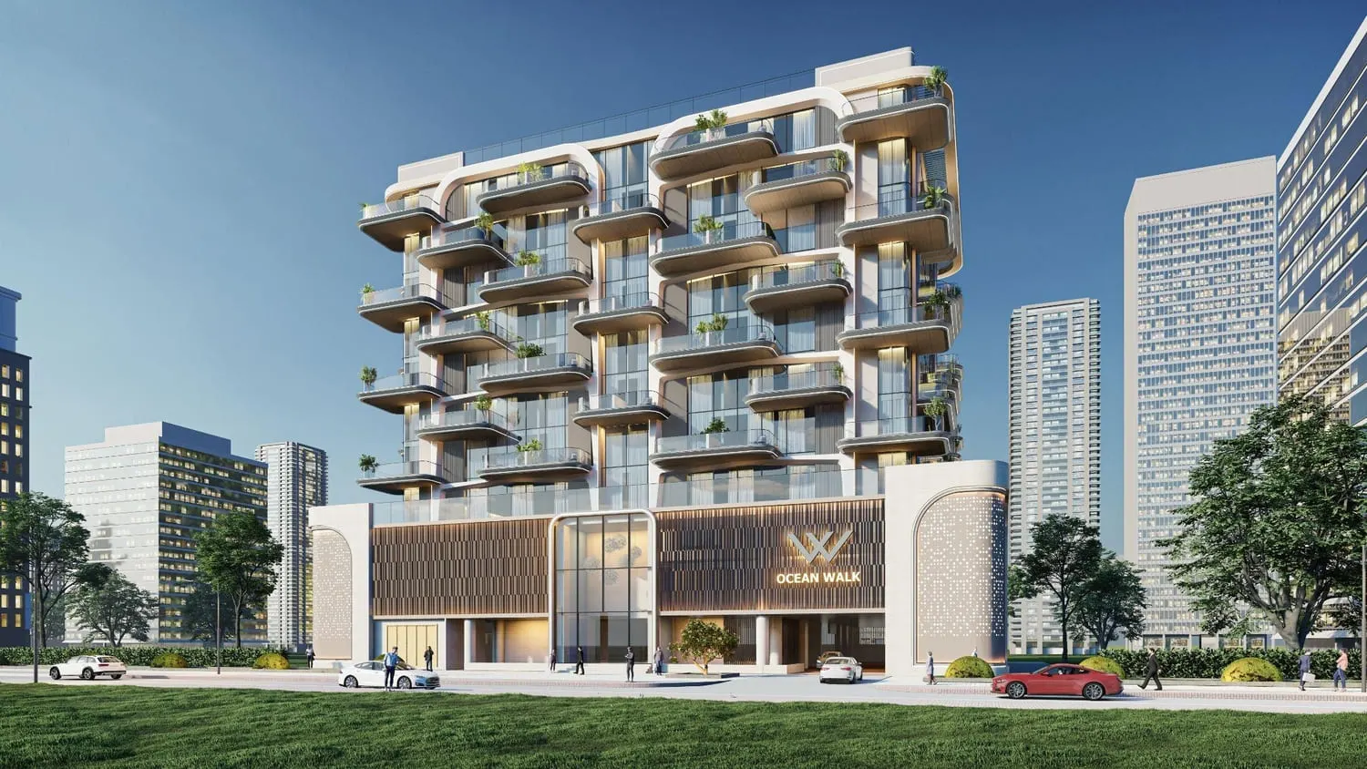 Wellington Ocean Walk by Wellington Developments in Dubai Islands (Palm Deira)