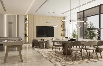 Indoor Club Lounge