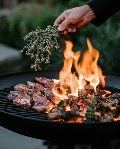 Grill & Thrill Courtyard