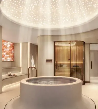 Sauna And Salt Steam Room