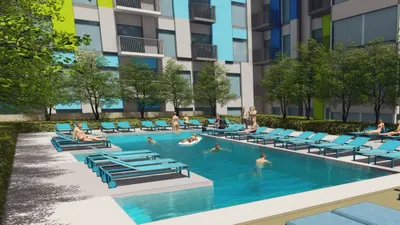 Swimming Pool With Adjustable Temperature