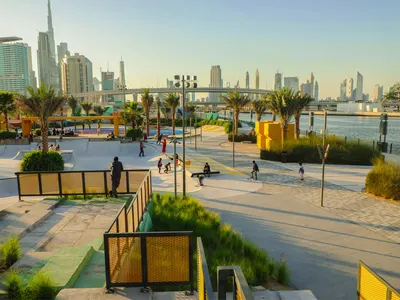 Landscaped Plaza