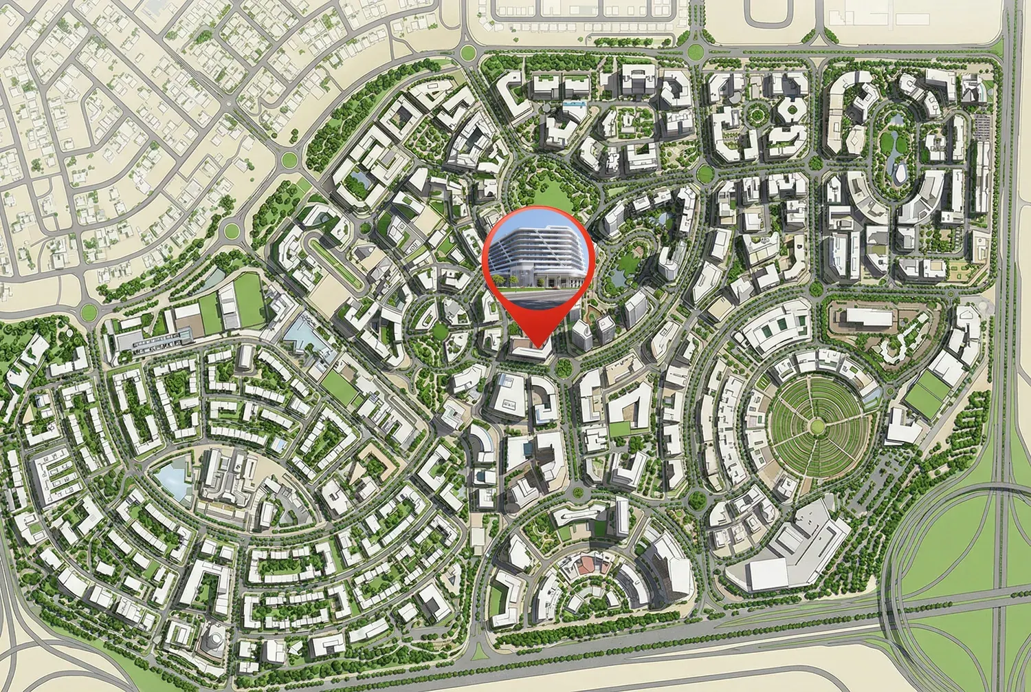 Samana Mykonos Signature master plan 1