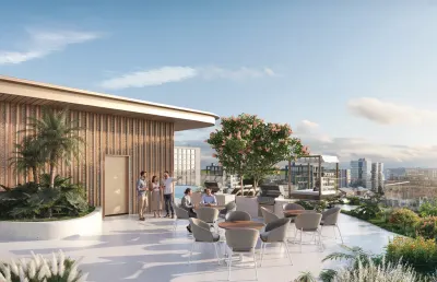 Rooftop BBQ Area
