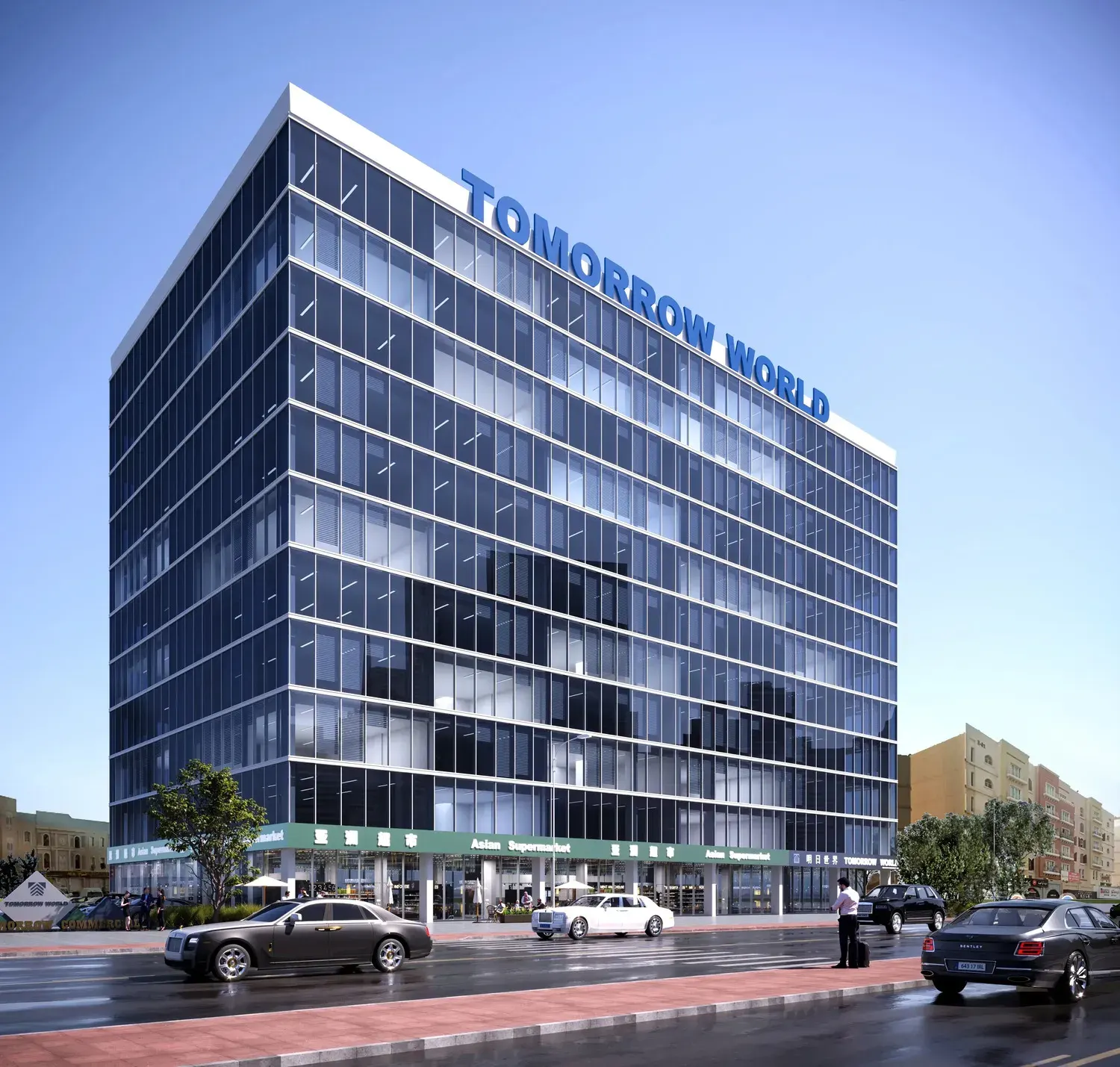 Tomorrow Commercial Tower by Tomorrow World Properties in Dubai International City