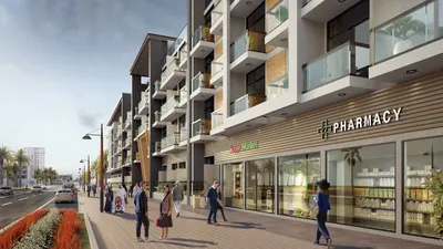 Ground-Level Shops & Cafes