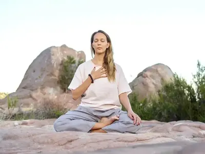 Outdoor Meditation Deck