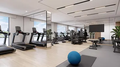 Fully-Equipped Gym