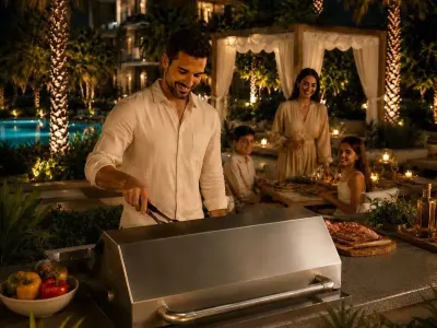 Family BBQ Area