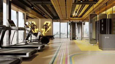 Gym With Sauna