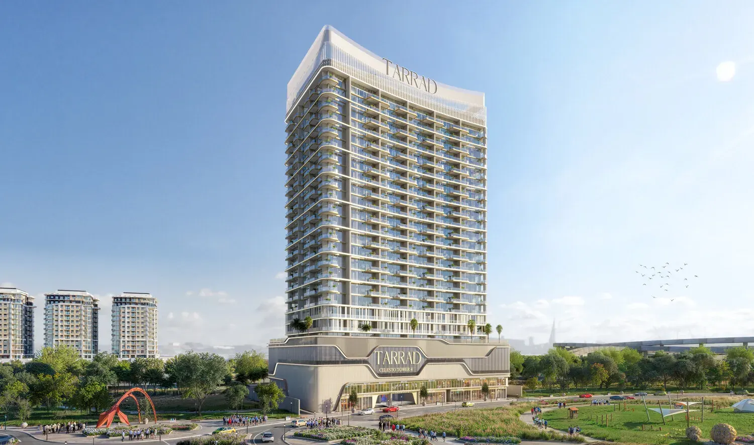 Celesto 4 by Tarrad Development, off-plan development in Dubai Land Residence Complex