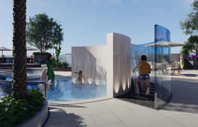 Waterfall Playing Area