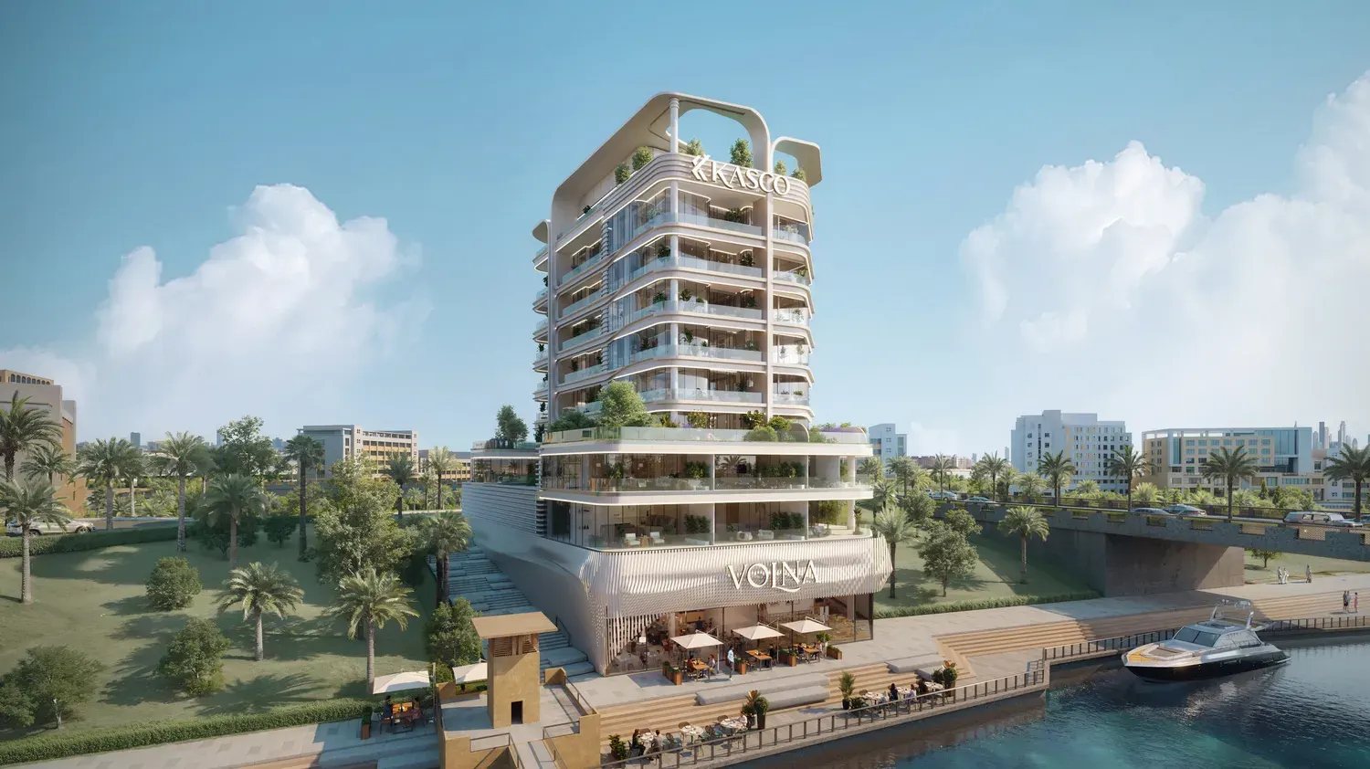 Volna by Kasco by Kasco Developments in Al Jaddaf Waterfront