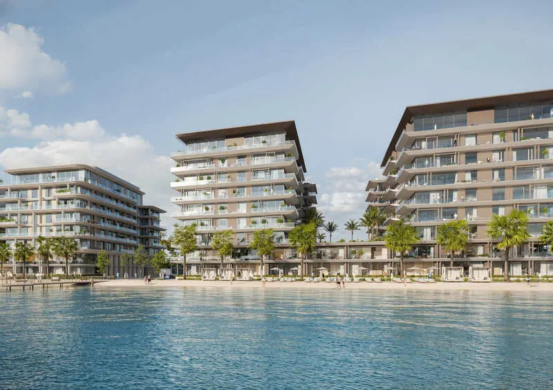 The Blue Beach Residence by Ajmal Makan Real Estate Development in Al Hamriya
