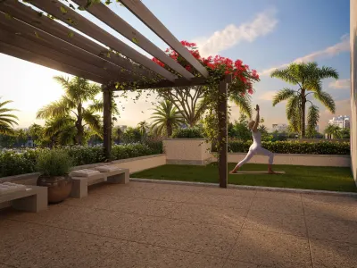 Outdoor Yoga Area