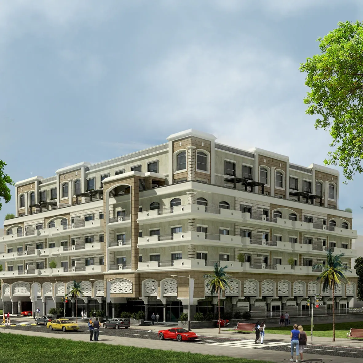 Mayas Geneva by Sama Ezdan Real Estate Development in JVC (Jumeirah Village Circle)