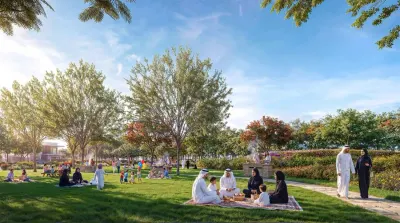 Cluster Park with Sitting Area