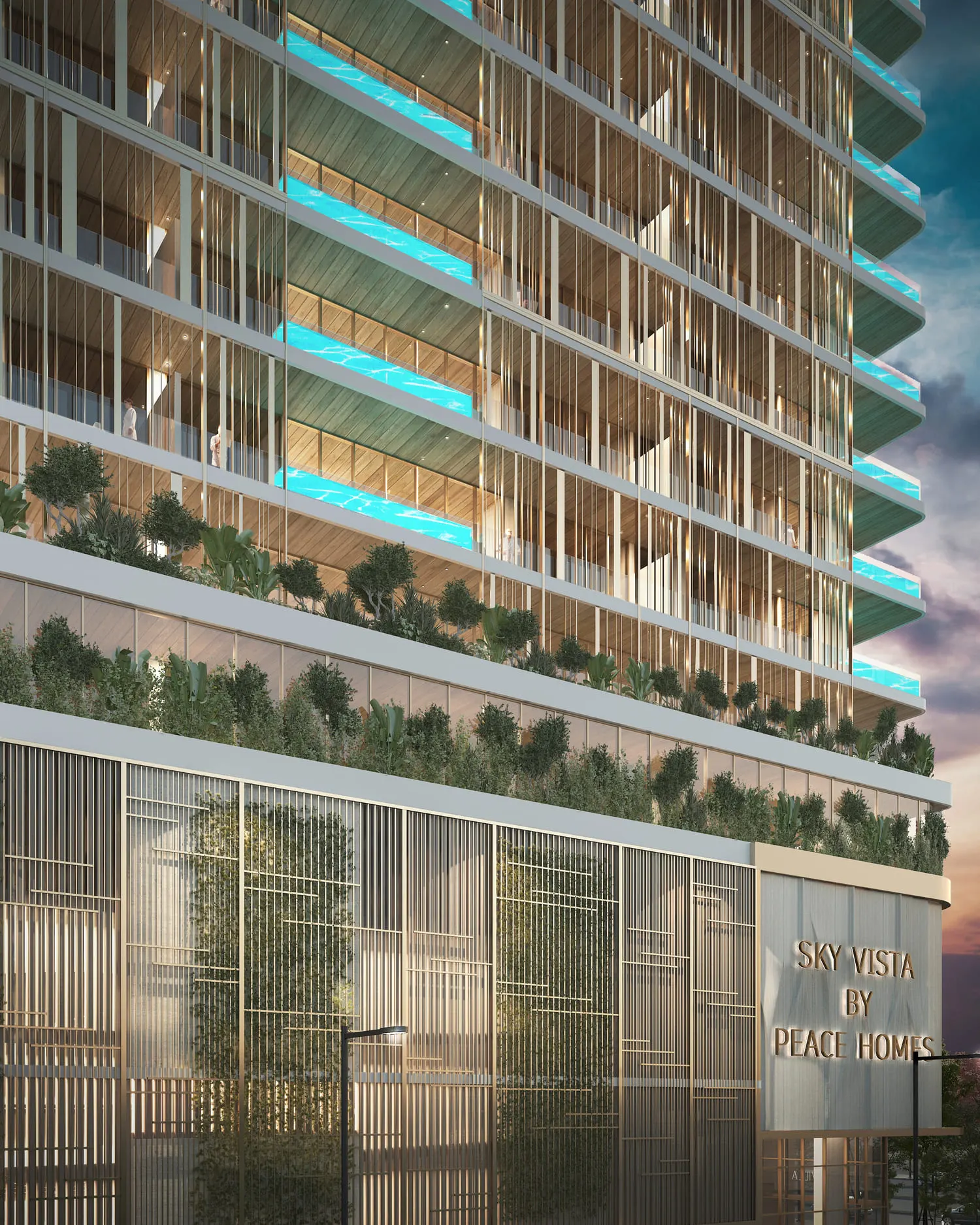 Sky Vista by Peace Homes Development in JVC (Jumeirah Village Circle)