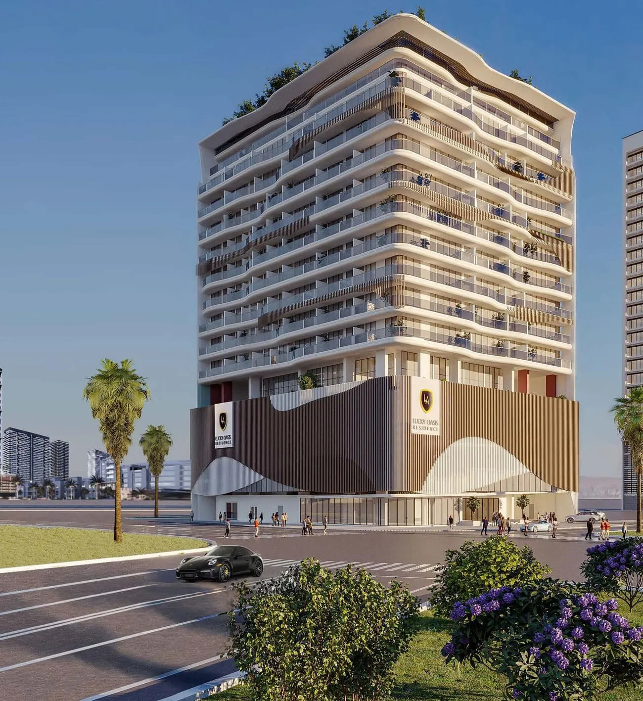 Lucky Oasis Residence by Lucky Aeon Developments in JVC (Jumeirah Village Circle)