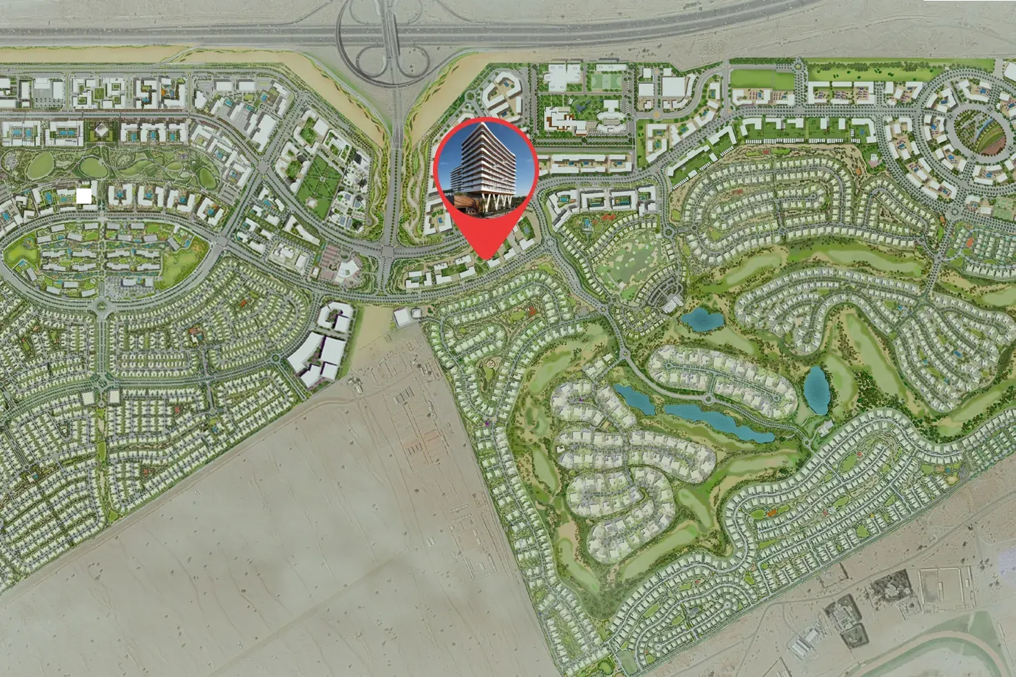 The Golf Residence master plan 1