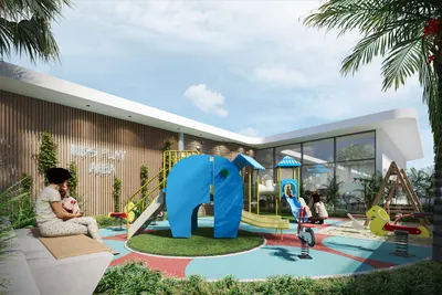 Outdoor Kids Play Area