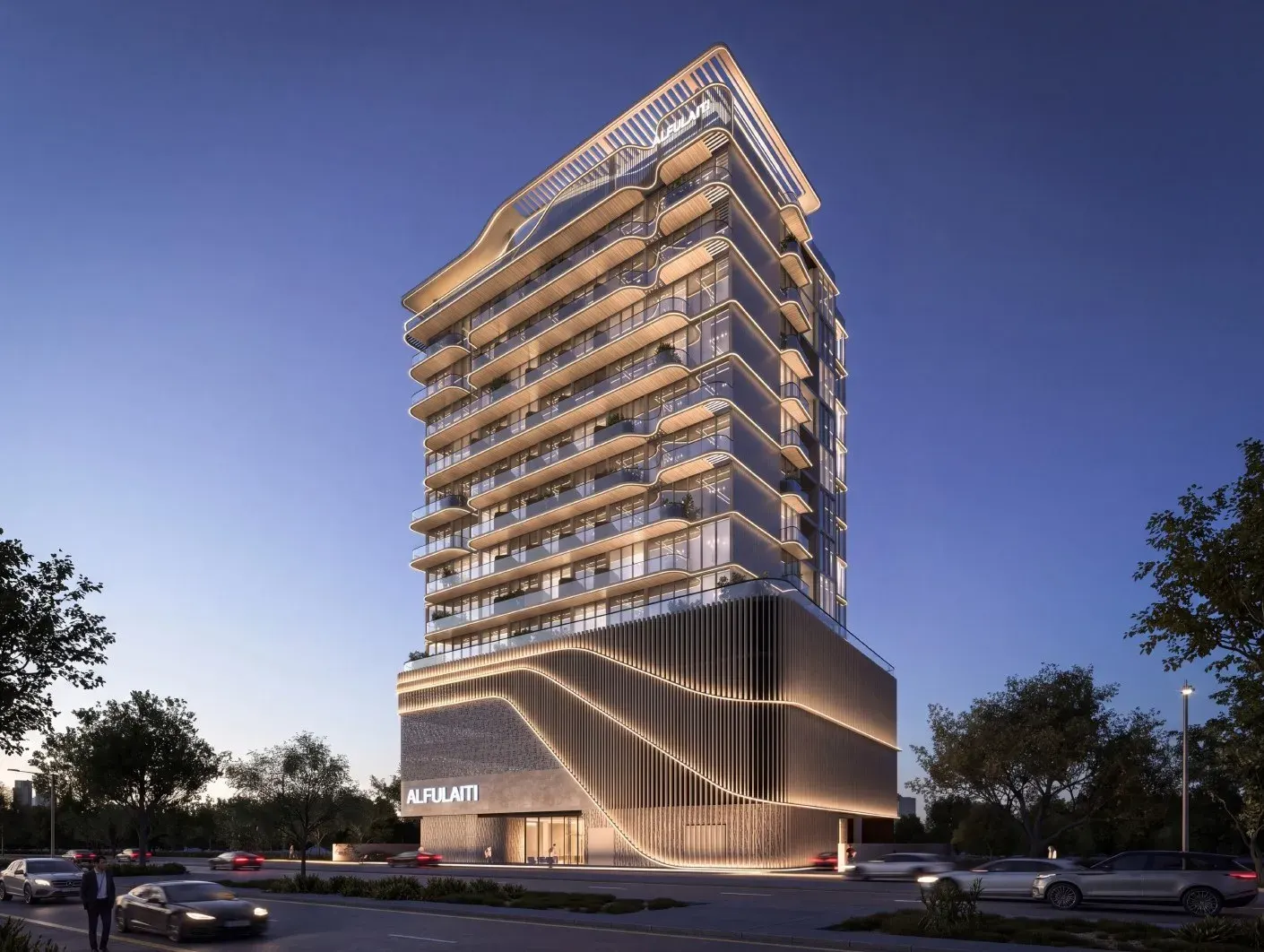 ELAN Tower by Alfulaiti Development, off-plan development in Dubai Land Residence Complex