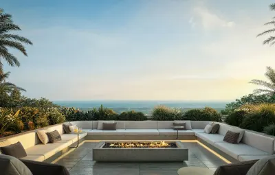Sunken Lounge with Fire Pit