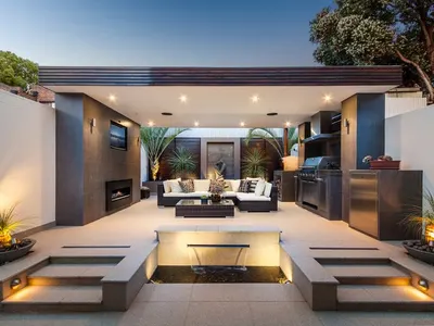 Outdoor & Indoor Party Areas
