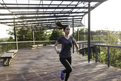 Rooftop Jogging Track