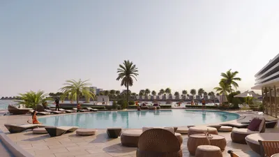 Pool With Direct Beach Access