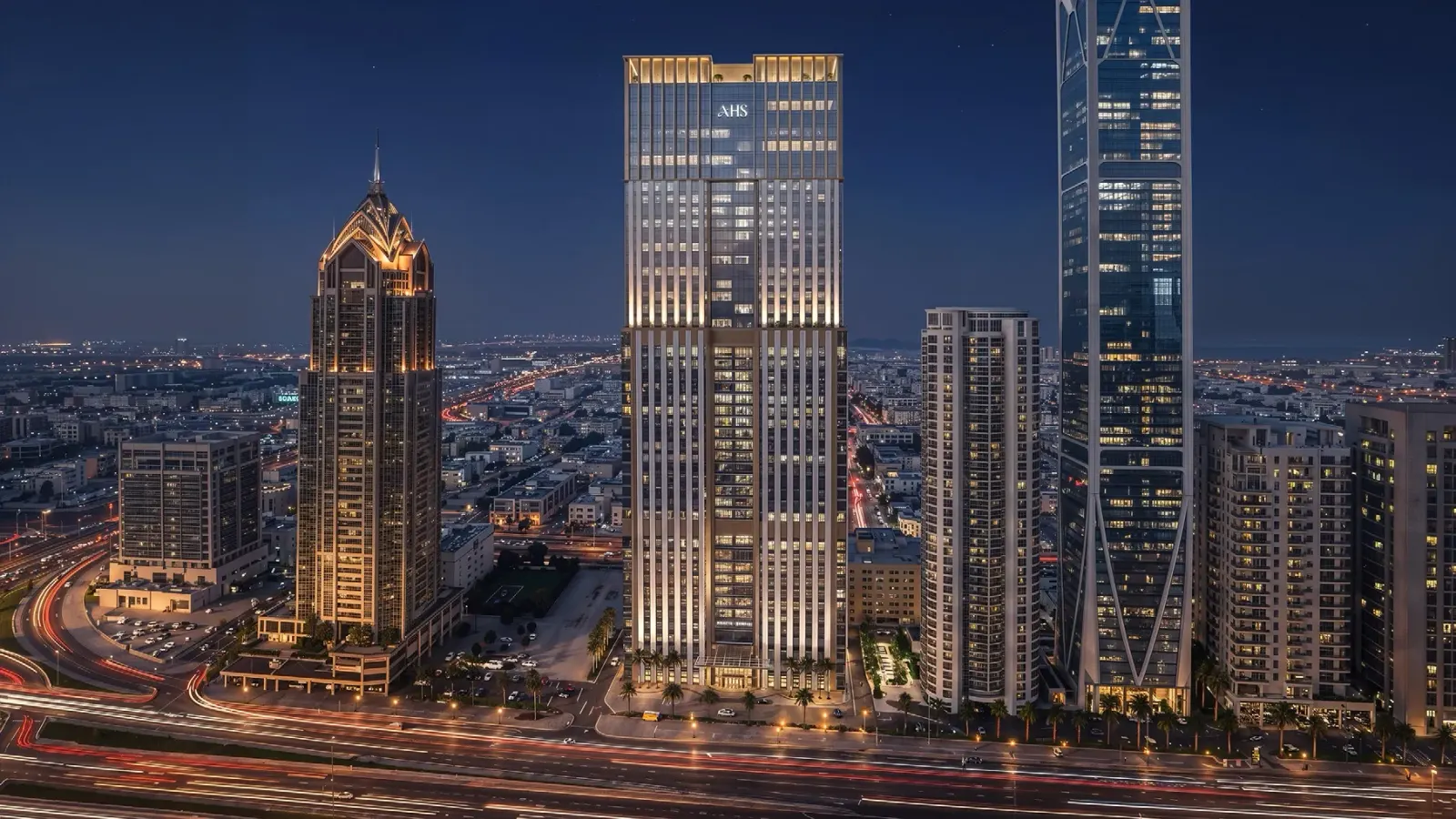 AHS Twin Towers by AHS Properties, off-plan development in City Walk