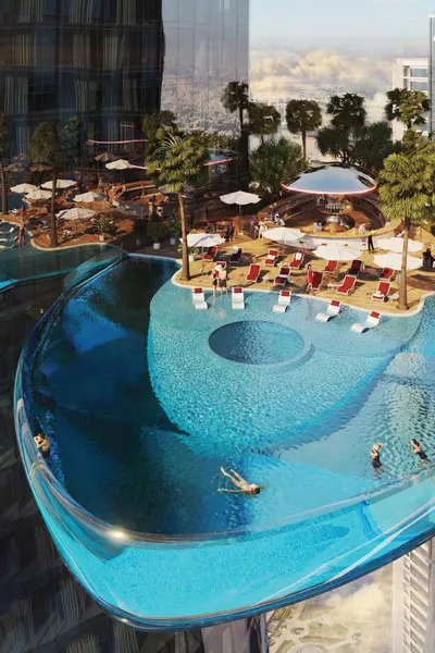 Two Unique Beach Pools