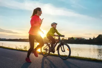Jogging & Cycling Track