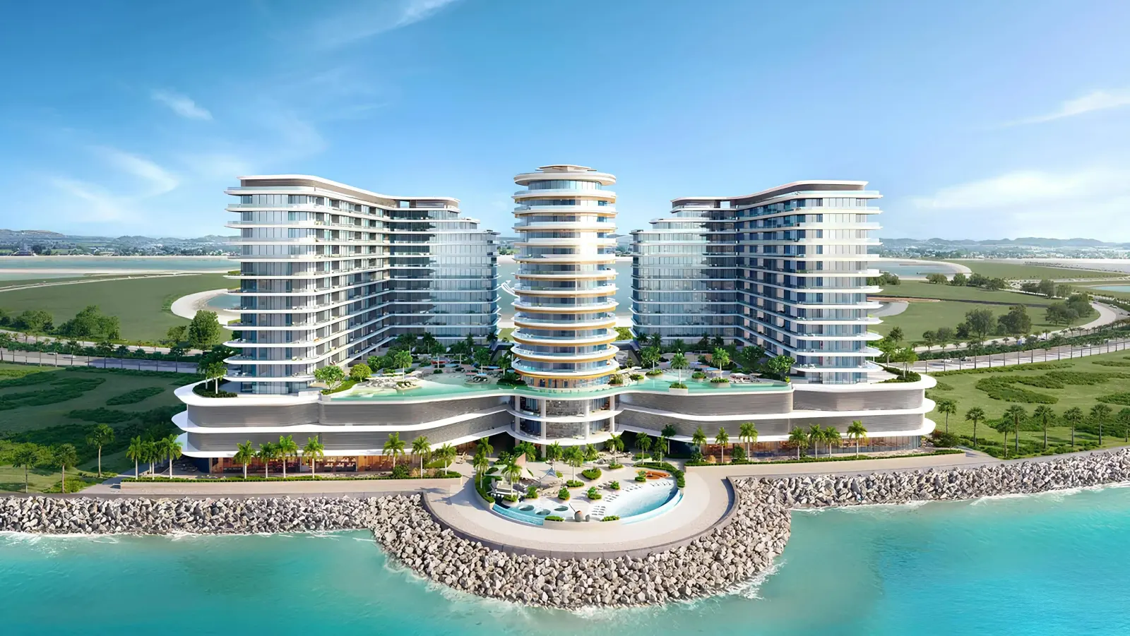 Trio Isle Queen B by Durar Group in Al Marjan Island