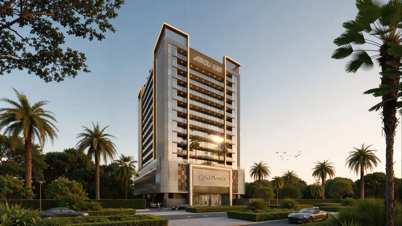 Celia Homes by Abou Eid Real Estate Development in Dubai Residence Complex