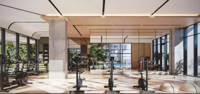 Gym with Terrace for Yoga & Stretching