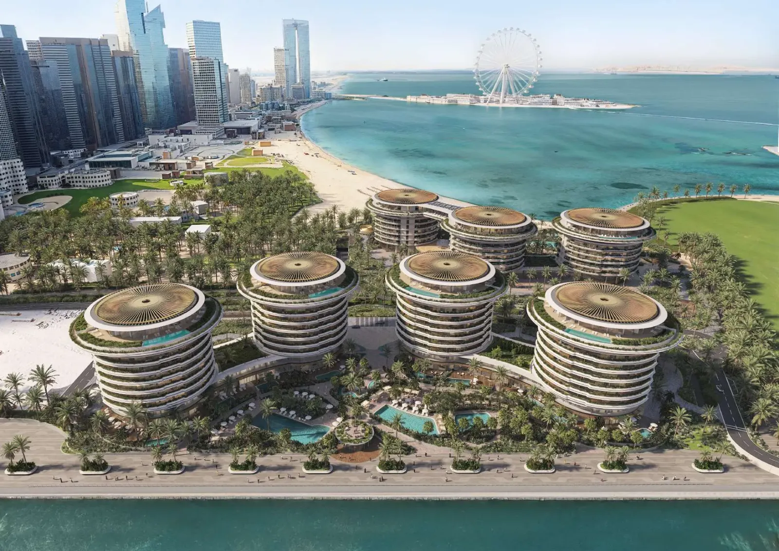The Residences at The Dubai Beach EDITION by H&H Development in Jumeirah Beach Residence (JBR)