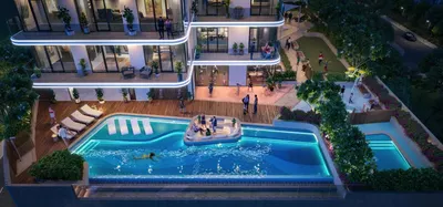 Sunken Poolside Seating