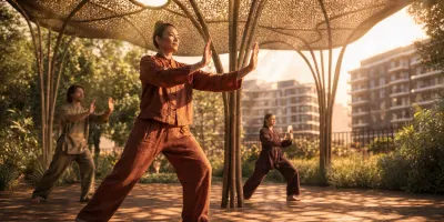 Outdoor Yoga Area
