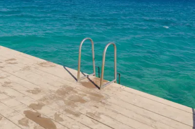 Beach Entry Swimming Pool