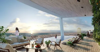 Tropical Island On The Roof