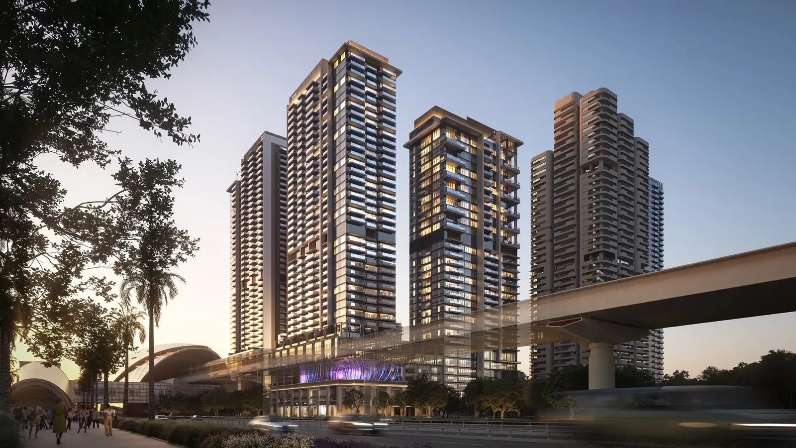 Avenue Park Towers 2 at Wasl 1 by Wasl, off-plan development in Al Kifaf