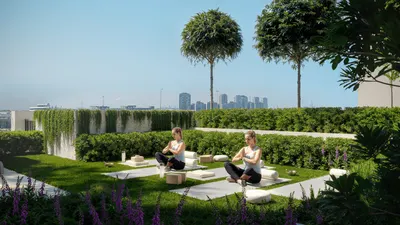 Outdoor Yoga Lounge